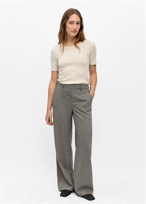 Lisa wide buks AOP Grey Stripes/Thin Beige Object 